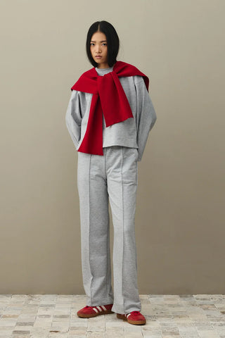 Square Piece Scarf Red