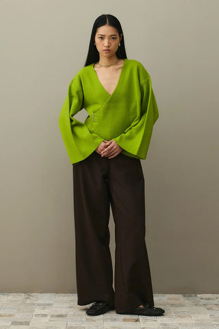 Kimono Hırka Elma Yeşili