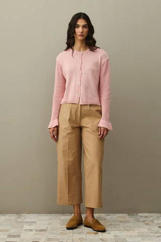 Cotton Cardigan Pink