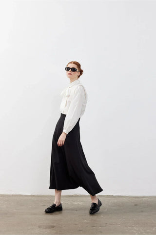 A Kesim Etek Siyah Siyah - Fahhar Design