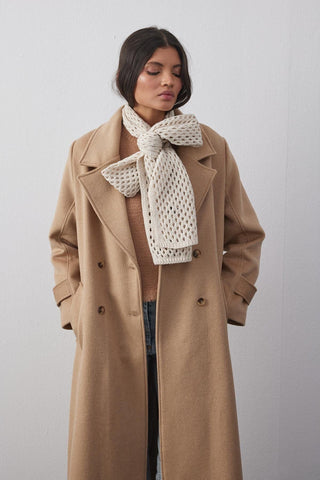 Ajurlu Fular Atkı Taş - Fahhar Design