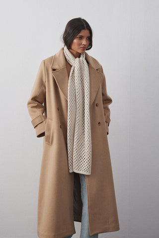 Ajurlu Fular Atkı Taş - Fahhar Design