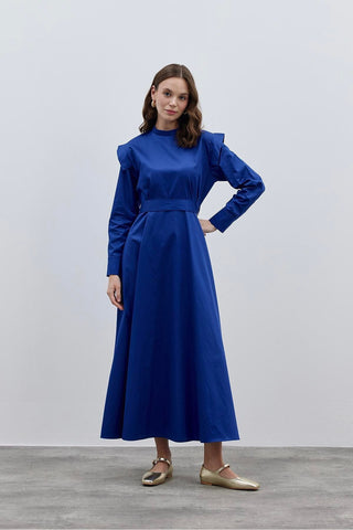 Allerli Elbise Lacivert - Fahhar Design