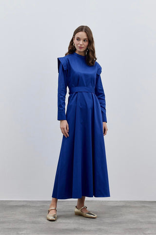 Allerli Elbise Lacivert - Fahhar Design