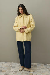 Epauletted Jacket Yellow