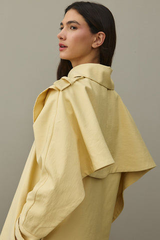 Epauletted Jacket Yellow