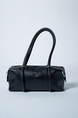 Aura Çatlak Efektli Çanta Siyah