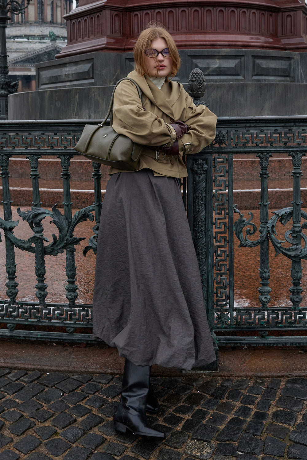 Balloon Skirt Anthracite