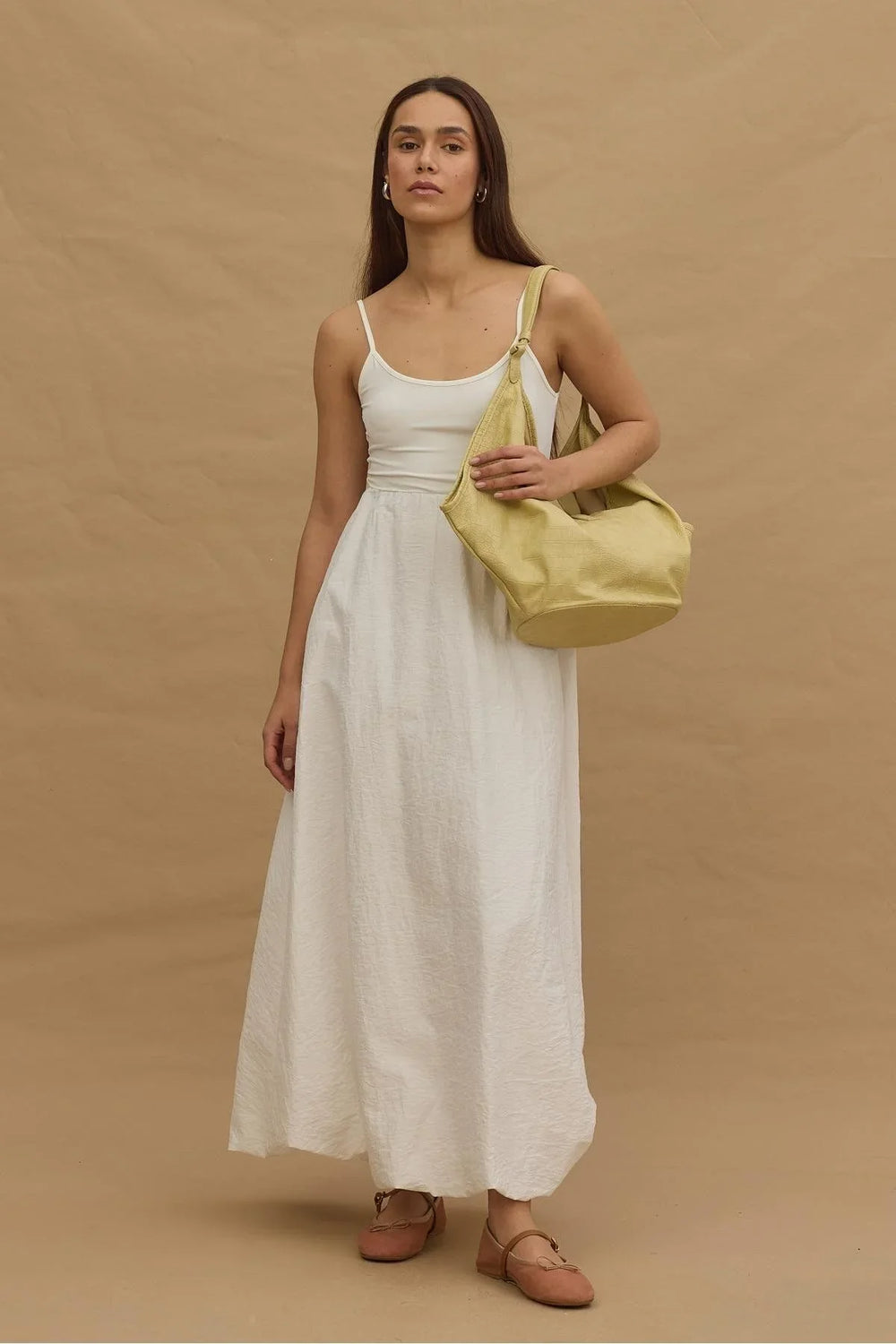 Balloon Skirt Ecru