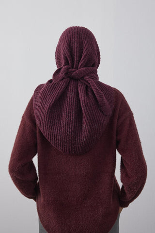 Bandana Atkı Bordo - Fahhar Design
