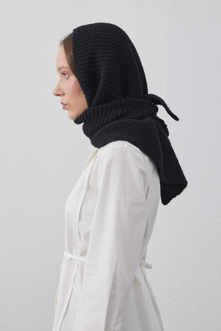 Bandana Atkı Siyah - Fahhar Design