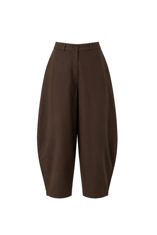 Barrel Pantolon Kahverengi