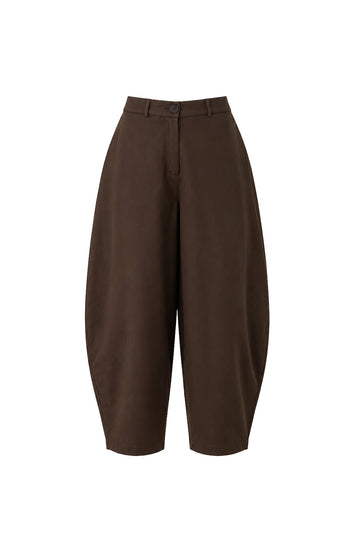 Barrel Pantolon Kahverengi