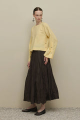 Basic Linen Top Light Yellow