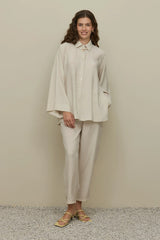 Basic Modal Gömlek Takım Taş