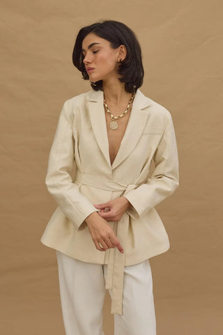 Waist-Sit Jacket Stone
