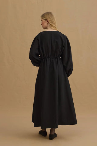 Beli Pensli Elbise Siyah - Fahhar Design