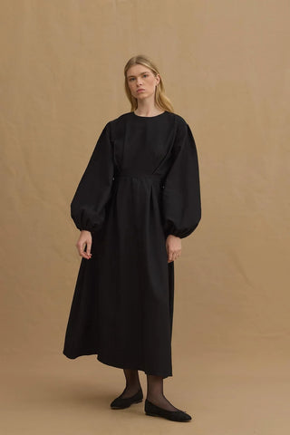 Beli Pensli Elbise Siyah - Fahhar Design