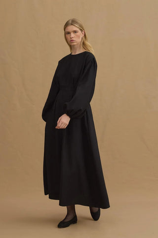 Beli Pensli Elbise Siyah - Fahhar Design