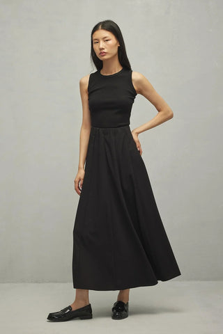 Biyeli Etek Siyah - Fahhar Design
