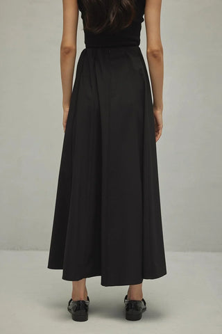 Biyeli Etek Siyah - Fahhar Design
