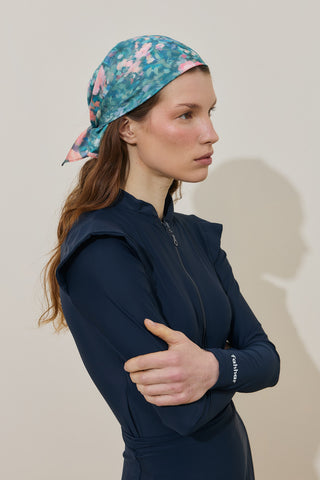 Bloom Desen Bandana Lacivert