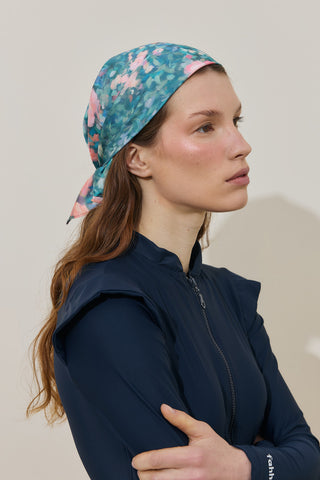 Bloom Desen Bandana Lacivert
