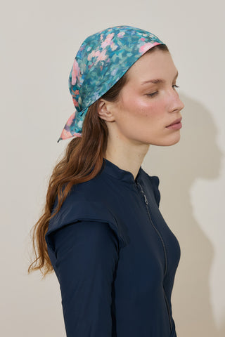 Bloom Desen Bandana Lacivert