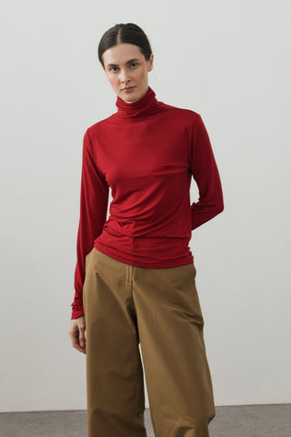 Boğazlı Soft Body Kırmızı