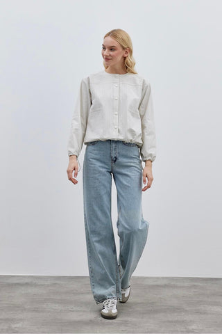 Bomber Kısa Gömlek Ceket Bej - Fahhar Design