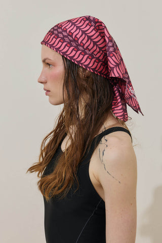 Botanical Harmony Bandana Bordo