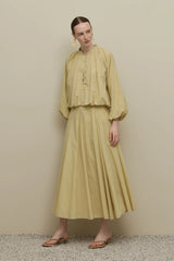 Britli Balloon Shirt Light Yellow