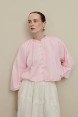 Britli Balloon Shirt Pink