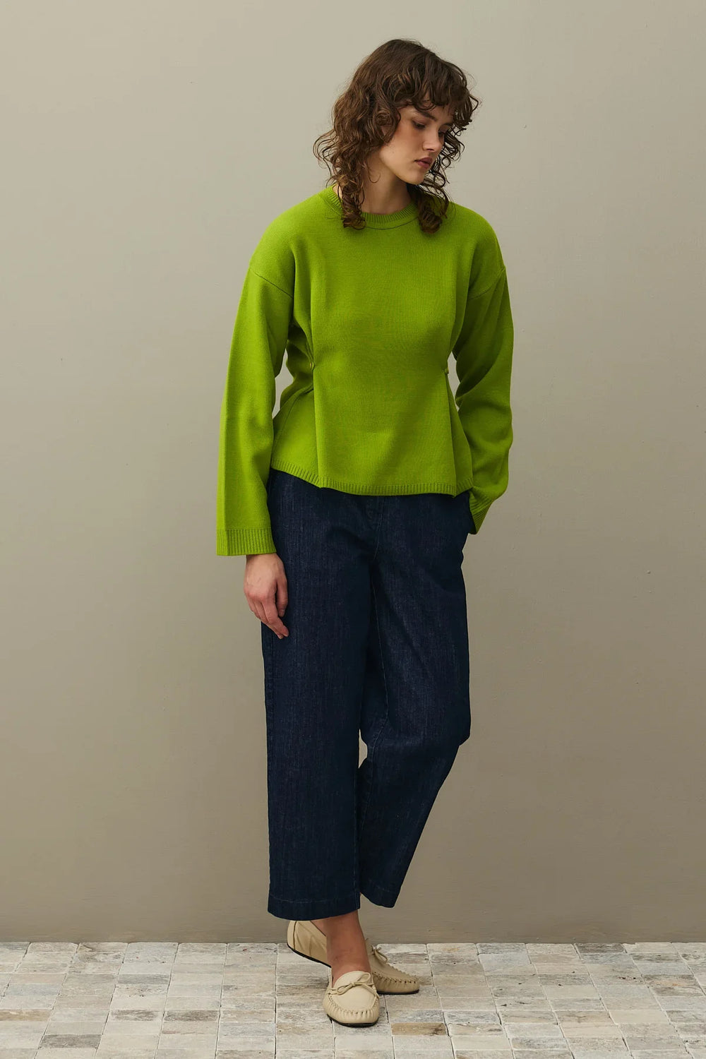 Britli Sweater Apple Green