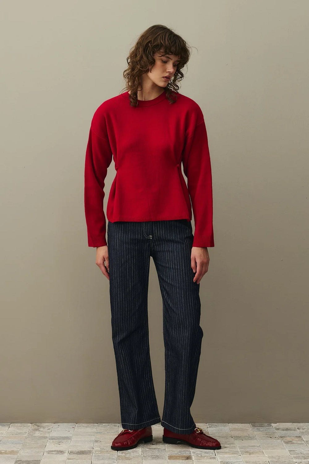 Britli Sweater Red