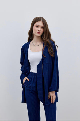 Bürümcük Kimono Takım Lacivert - Fahhar Design