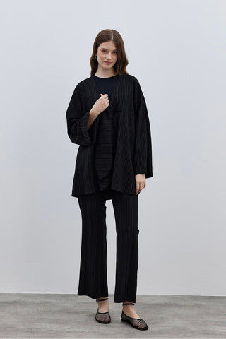 Bürümcük Kimono Takım Siyah - Fahhar Design