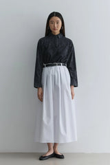 Büzgülü Etek Ekru