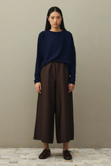 Büzgülü Viscone Kazak Lacivert