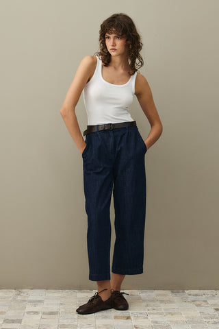 Carrot Denim Pantolon Lacivert