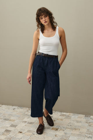 Carrot Denim Pantolon Lacivert