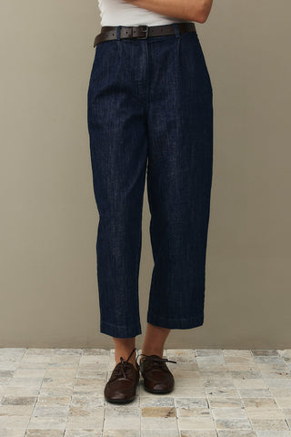 Carrot Denim Pantolon Lacivert
