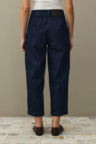 Carrot Denim Pantolon Lacivert