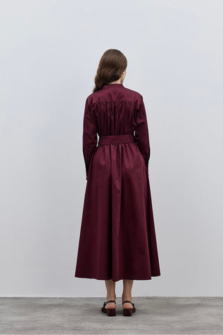 Cepli Elbise Bordo - Fahhar Design