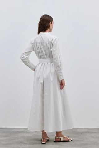 Cepli Elbise Ekru - Fahhar Design