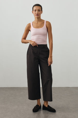 Chino Kesim Pantolon Acı Kahve