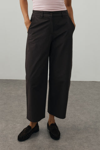 Chino Kesim Pantolon Acı Kahve