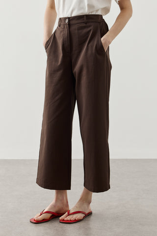 Chino Pantolon Kahverengi