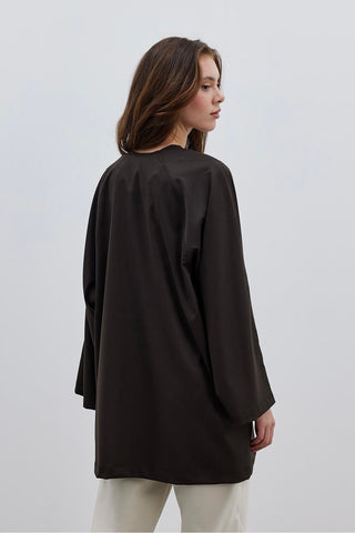 Çift Düğme Ceket Kahverengi - Fahhar Design