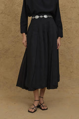 Çok Parçalı Etek Siyah